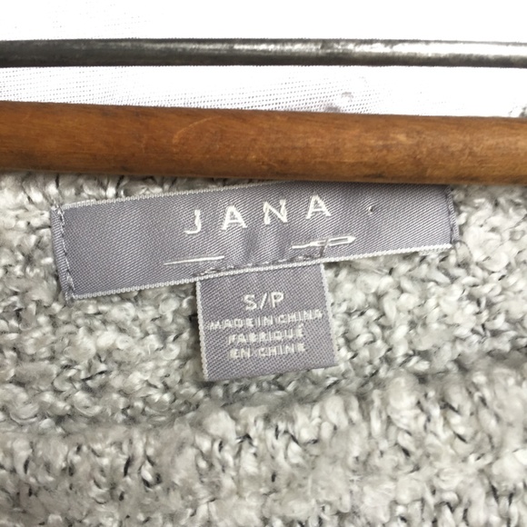 {Jana} Striped 3/4 Sleeve Crew Pullover Size Small - Picture 4 of 5